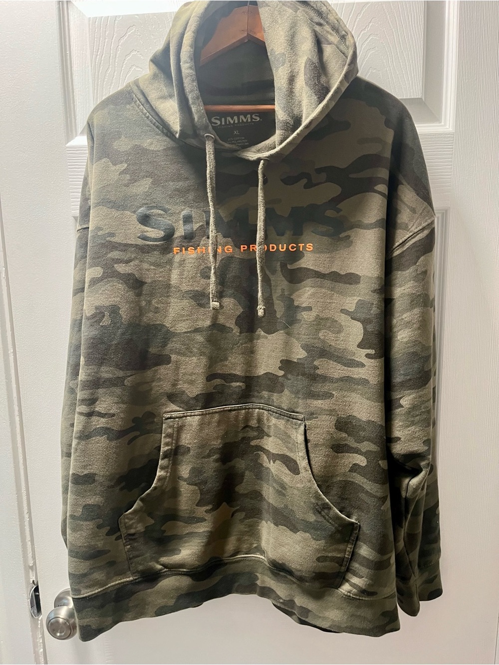 Simms Men’s Camo Hoodie XL
